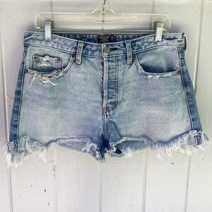Abercrombie & Fitch Harper low rise jeans SHORTS 30 10